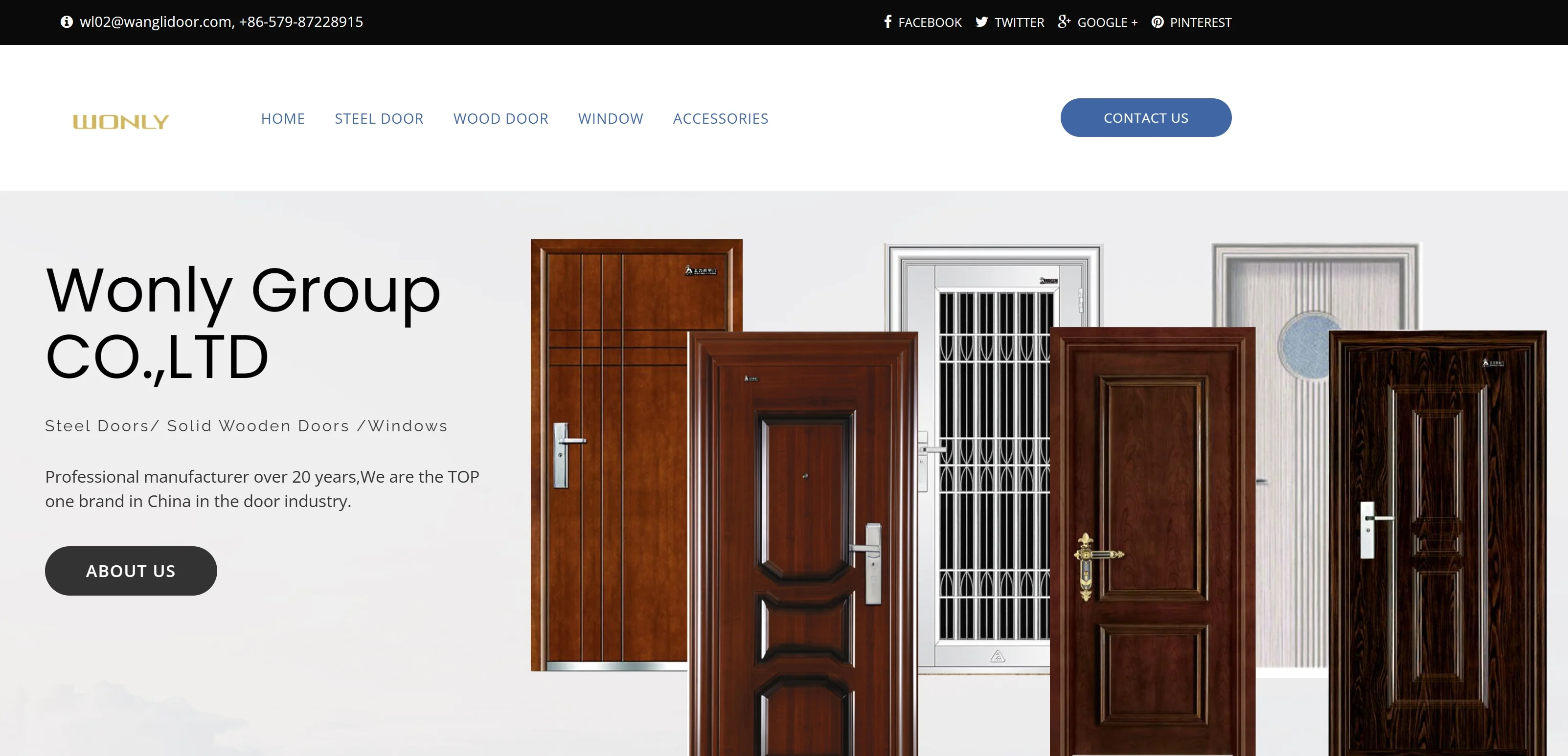 Wonly Group Corporate Website